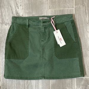 NWT Vineyard Vines Camo Green Skirt
